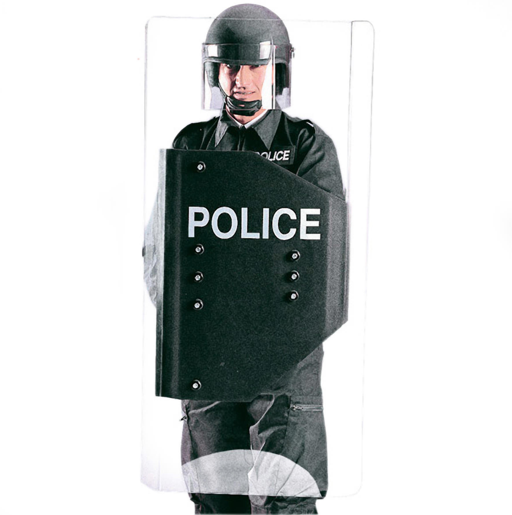 Medium Length Riot Shield - Reinforced Design by MLA for Increased  Protection