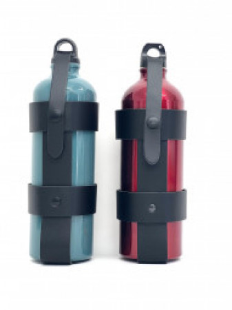 LEATHER WATER BOTTLE HOLDER 0.5L