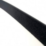 DOUBLE PRONG LEATHER BELT WITH NON SLIP VELCRO LINER
