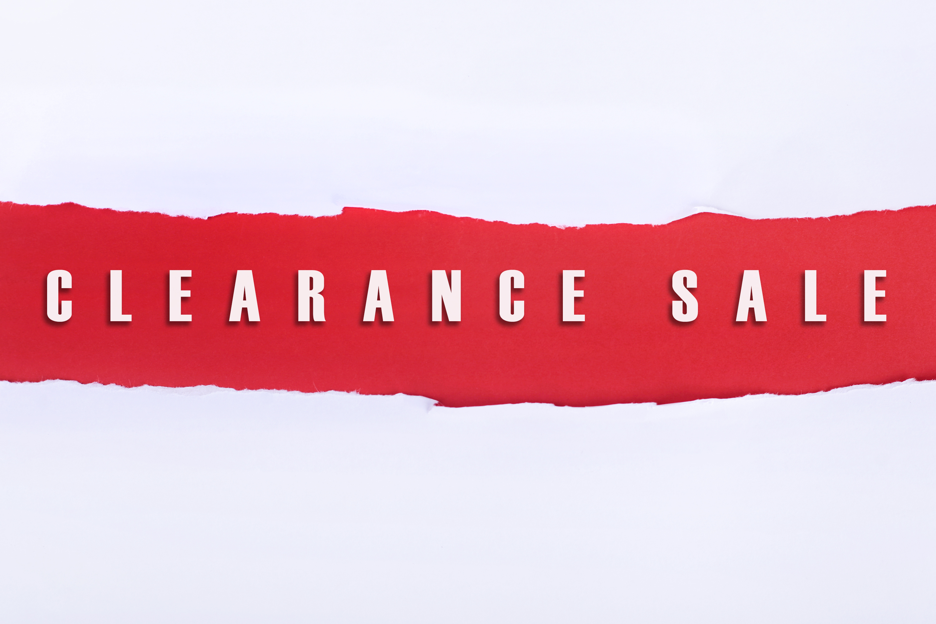 Clearance & Sale Items