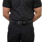 LEATHER UNIFORM BELT