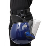 LEATHER HELMET BELT CARRIER