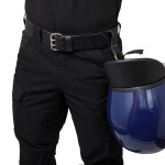 LEATHER HELMET BELT CARRIER