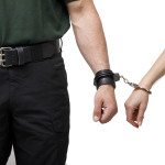 LEATHER WRIST PROTECTOR FOR USE WITH HANDCUFFS